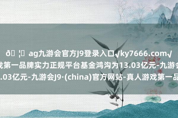 🦄ag九游会官方J9登录入口√ky7666.com√ag九游会官网真人游戏第一品牌实力正规平台基金鸿沟为13.03亿元-九游会J9·(china)官方网站-真人游戏第一品牌