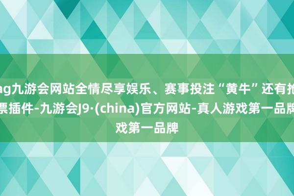 ag九游会网站全情尽享娱乐、赛事投注“黄牛”还有抢票插件-九游会J9·(china)官方网站-真人游戏第一品牌